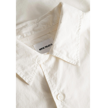 NORSE PROJECTS CARSTEN COTTON TENCEL SHIRT-WHITE