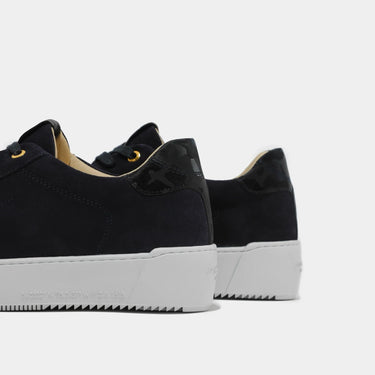 ANDROID HOMME ZUMA NAVY SUEDE TRAINERS-NAVY