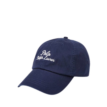 POLO RALPH LAUREN EMBROIDERED TWILL CAP-NAVY
