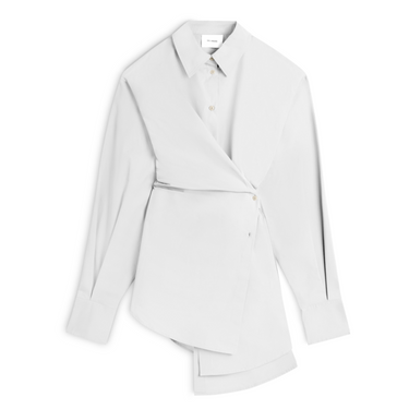 AXEL ARIGATO PARKER SHIRT DRESS-WHITE