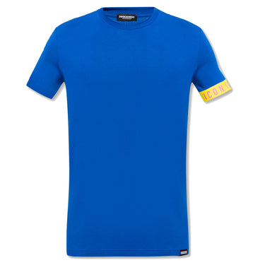 DSQUARED2 BE ICON T-SHIRT-BLUE