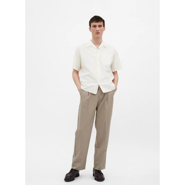 NORSE PROJECTS CARSTEN COTTON TENCEL SHIRT-WHITE