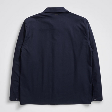 NORSE PROJECTS CARSTEN SOLOTEX TWILL OVERSHIRT-NAVY