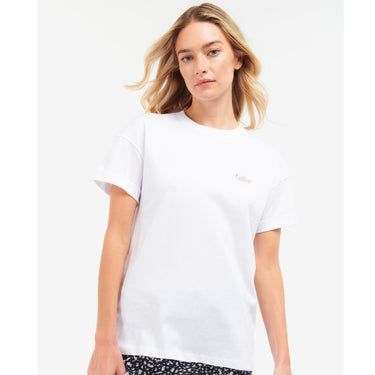 BARBOUR INTERNATIONAL ALONSO T-SHIRT-WHITE