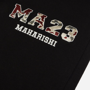 MAHARISHI Embroidered Joggers-BLACK
