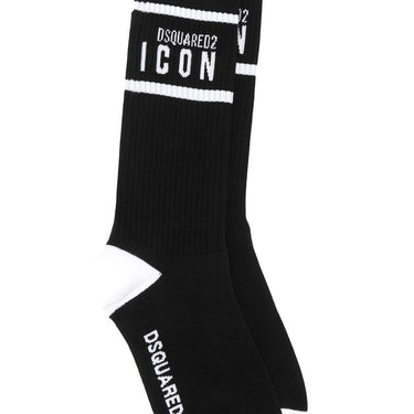 DSQUARED2 ICON Socks-BLACK