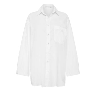 FAITHFULL THE BRAND PONTIA Shirt-WHITE