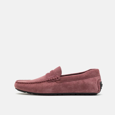BOSS NOEL MOCCASIN LOAFERS-PINK